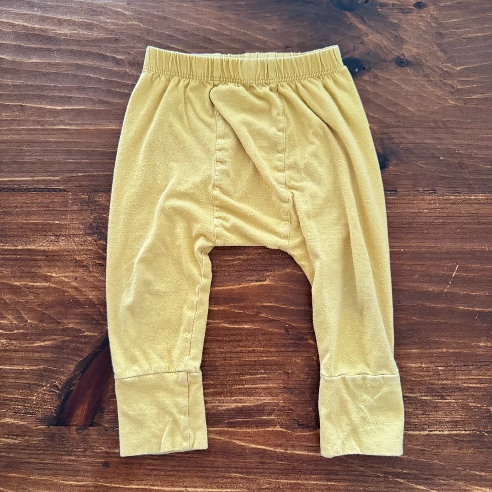 GUC Kate Quinn Lightweight Cotton Yellow Panda Pants 2T